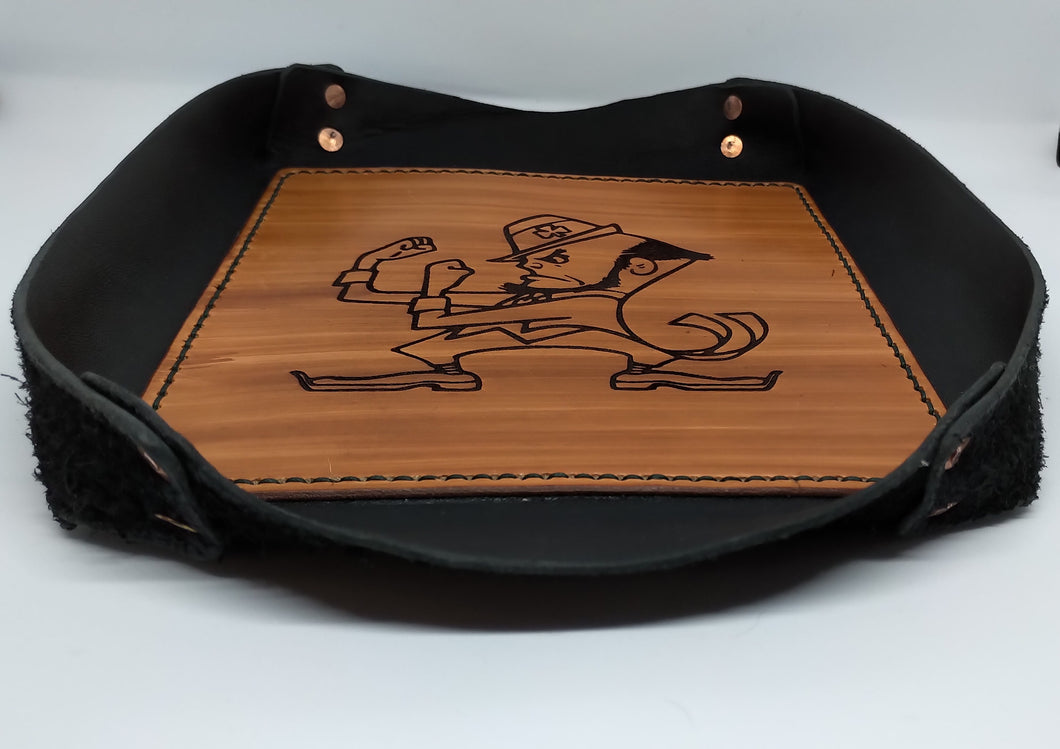 Deluxe Valet Tray - Fighting Irish